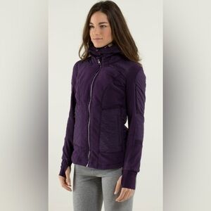 Lululemon Fleecy Keen Jacket in deep Zinfandel